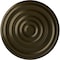 Ekena Millwork Carton Ceiling Medallion (For Canopies up to 3 3/4"), Hand-Painted Green Gold, 17 3/4"OD x 1 3/8"P CM18CAGGS - alternate 1